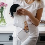 Toalla de Algodón 100% Personalizada con el Nombre de la Vaca de las Tierras Altas Regalo de Cumpleaños para los Amantes de las Vacas de las Tierras A