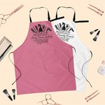 Personalised Multicolour Durable Waterproof Barber Element Apron with Text Barber Shop Beauty Salon Gift for Hair Lovers