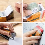Personalized Glitter Pencil Crayon Notebook Design Stapler Tape Dispenser Board Eraser Set School Office Supplies Appreciation Gift for Teacher