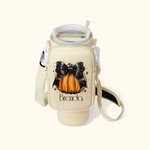 Sac de transport pour bouteille d'eau avec pochette et courroie pour gobelet Stanley 40oz Cadeau d'Halloween pour les femmes