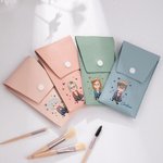 Personalised Grandma Butterfly Leather Makeup Brush Bag Set with Name 8 Pcs Makeup Brushes Travel Essentials Birthday Retirement Gift for Grandma Mom