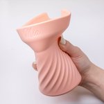 Gepersonaliseerde Multicolor beschermende siliconen bodem laars & Daisy rietjesdeksel met initiaal voor Stanley Tumbler accessoire verjaardagscadeau v
