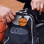 Personalized 3D Printed Softball Basketball Sports Luggage Bag Tag with Name Birthday Match Day Gift for Players Coaches Ball Sports Lovers