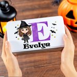 Personalizzato Halloween Costumi Cartoon Nome Latta per Candy Cioccolato Regalo di Halloween per i bambini
