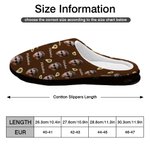 Personalizzato gelato pizza ananas faccia foto Avatar cotone peluche pantofole casa scarpe con nome regalo di compleanno per la famiglia amico