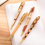 Personalized Mosaic Checkerboard Twist Action Wooden Ballpoint Pen with Engraved Text Graduation Appreciation Gift for Teacher Doctor Colleague