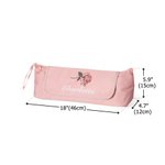 Personalized Birth Flower Portable Heating Rod Storage Bag with Name Insulation Belt Travel Accessories Birthday Gift for Women