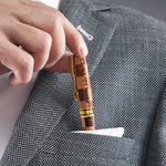 Personalized Mosaic Checkerboard Twist Action Wooden Ballpoint Pen with Engraved Text Graduation Appreciation Gift for Teacher Doctor Colleague