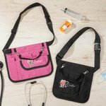 Personalised Portable Birth Flower Stethoscope Multi-compartment Waist Bag with Stethoscope Tape Holder Appreciation Christmas Gift for Medical Staff