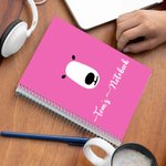 Cuaderno Personalizado Colorido Animal con Texto Doble Cara Patrón y Cola Cuaderno A5 Cumpleaños Vacaciones Regalo de Oficina para Estudiante Personal