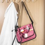 Personalised Portable Birth Flower Stethoscope Multi-compartment Waist Bag with Stethoscope Tape Holder Appreciation Christmas Gift for Medical Staff