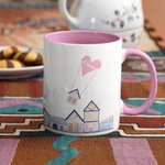Gepersonaliseerde I Wish I Could Move You Next Door Keramische Koffiemok met Naam Vriendschap op Lange Afstand Kerstcadeau voor Vrienden