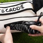 Personalized Detachable Funny Plush Golf Caddy Bag with Adjustable Dog Harness Waistcoat and Reflective Leash Gift for Golf Players Pet Owners
