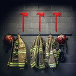 Personalised Multicolour Name Metal Sign Firefighter Axe with Text Christmas Ceremony Gift for Firefighter