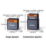 Personalizado en 3D impreso Marshall Estilo Amplificador Púas de Guitarra Púas de plectro de diseño de pantalla con el nombre de regalo de cumpleaños 