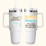 Gepersonaliseerde I'm Retired 40oz Geïsoleerde Tumbler met Tekst Dagelijks Gebruik Gelukkige Pensionering Afscheidscadeau voor Coworker Gepensioneerde