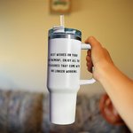 Gepersonaliseerde Official Retired 40oz Geïsoleerde Tumbler met Naam Jaar en Rietje Dagelijks Gebruik Leuk Afscheidscadeau voor Coworker Gepensioneerd