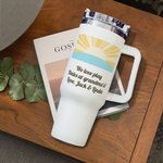 Gepersonaliseerde I'm Retired 40oz Geïsoleerde Tumbler met Tekst Dagelijks Gebruik Gelukkige Pensionering Afscheidscadeau voor Coworker Gepensioneerde