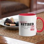 Gepensioneerde 11oz Keramische koffiemok met naam en jaar Fun pensionering afscheidscadeau voor collega gepensioneerde