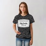 Personalized Funny Composition Notebook Unisex T-Shirt with Name Group Costume Appreciation Halloween Christmas Gift for Teacher