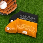Personalized Multicolor Baseball Mom Dad Crewneck Sweatshirt Hoodie with 1 - 6 Kid Names Birthday Sports Event Cheer Accessories Gift for Family