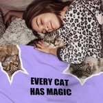 Coperta personalizzata da 1 a 6 foto di cani e gatti con nome Regalo di Natale di compleanno per gli amanti degli animali domestici