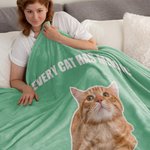 Personalised Multicolour 1-6 Pet Photos Soft Warm Throw Blanket with Text Home Decor Birthday Christmas Gift for Dog Cat Owners Lovers