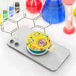 Personalized Acrylic Discipline Bulb Design Airbag Magsafe Phone Grip Stand Holder with Text School Badge Birthday Gift for University Student