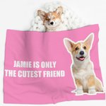 Coperta personalizzata da 1 a 6 foto di cani e gatti con nome Regalo di Natale di compleanno per gli amanti degli animali domestici