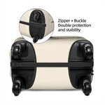 Personalised Watercolour Landmark Name Luggage Cover Fits 18-32 Inches Suitcase Travel Accessories Gift for Travel Lovers