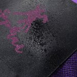 Personalisierte Multicolor Glitter Ballroom Dancing Silhouette Name Zippered Tote Bag mit Mesh-Tasche Geburtstag Geschenk für Frauen Tänzerin Tanz-Enthusiast