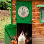 Personalized Rural Charm Wooden Chicken Coop Sign with Text Farm Decor Housewarming Gift for Chicken Enthusiasts