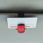 Personalised Multicolour Monogrammed Car Sunglasses Holder Sun Visor Clip Birthday Anniversary New Car Gift for Car Owner