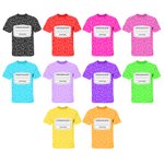 Personalized Funny Composition Notebook Unisex T-Shirt with Name Group Costume Appreciation Halloween Christmas Gift for Teacher
