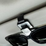 Personalised Multicolour Monogrammed Car Sunglasses Holder Sun Visor Clip Birthday Anniversary New Car Gift for Car Owner