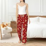 Pyjama à Manches Longues Personnalisé avec Portrait Nom Animaux Pantalon ou Set à Choix Cadeau Anniversaire pour Amoureux de Chien