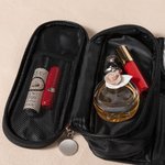 Spersonalizowana torba na pędzle do makijażu z imieniem i nazwiskiem dla dziewczynki z kreskówek Prezent urodzinowy na Boże Narodzenie dla kobiet