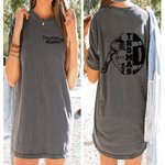 Personalised Football Mom T-shirt and Sweatshirt with Name Game Support Gift for Football Mom