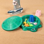 Plateau à Sable Tortue Personnalisé avec Nom Jouet en Impression 3D pour Enfant Cadeau Anniversaire pour Enfant