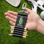 Sac de golf avec 5 tees en bambou Cadeau d'anniversaire pour golfeurs et golfeuses