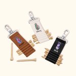 Sac de golf avec 5 tees en bambou Cadeau d'anniversaire pour golfeurs et golfeuses