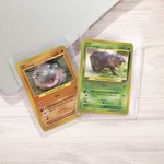 Henkilökohtainen Funny Moo Deng Baby Hippo Photo Classic Poke Card nimi ja kansi Card Game Collection syntymäpäivälahja Moo Deng fanit