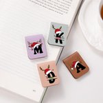 Marque-page magnétique en cuir avec initiales et nom Cadeau d'anniversaire et de Noël pour les amoureux des livres.
