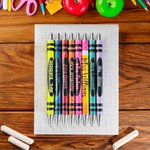 Custom Gel Ink Pens Crayon Ballpoint with Name. Pens Personalized Business. Smooth Writing Aesthetic Pens for Office.