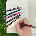 Custom Gel Ink Pens Crayon Ballpoint with Name. Pens Personalized Business. Smooth Writing Aesthetic Pens for Office.