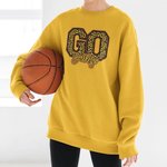 Sweat à col roulé imprimé léopard multicolore avec nom Anniversaire Cheer Accessoires Cadeau pour Maman Famille
