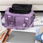 Borsa da palestra personalizzato e impermeabile con tracolla, grande capacità per ginnastica ritmica - Regalo di compleanno per sportivi