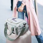 Borsa da palestra personalizzato e impermeabile con tracolla, grande capacità per ginnastica ritmica - Regalo di compleanno per sportivi