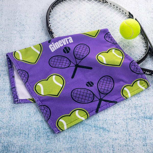 Asciugamano morbido e assorbente personalizzato con nome  e diversi modelli a scelta regalo di compleanno portatile e accessori sportivi