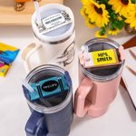Personalised Glitter Pencil Crayon Notebook Tumbler Name Plate Lid Topper Accessories for Stanley Tumbler Teacher's Day Appreciation Gift for Teacher